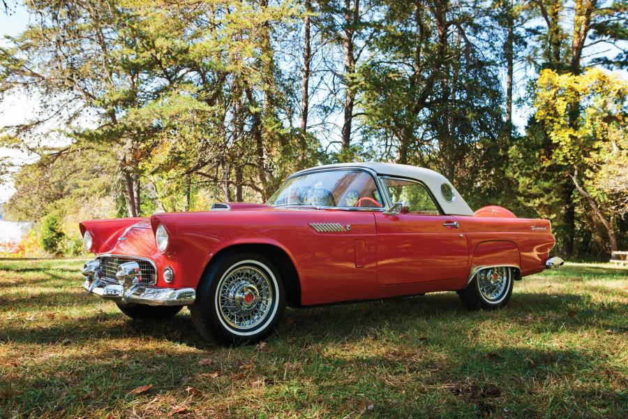Ford Thunderbird White Ruf '1956